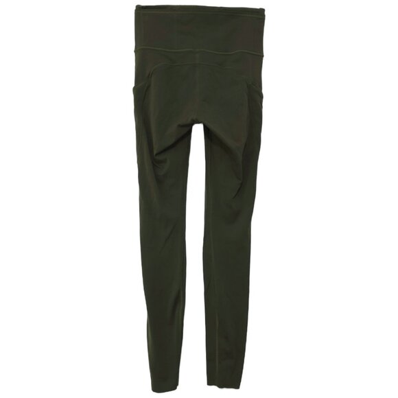 Lululemon Fast and Free Tight 28" *Non-Reflective Dark Olive - Picture 7 of 10